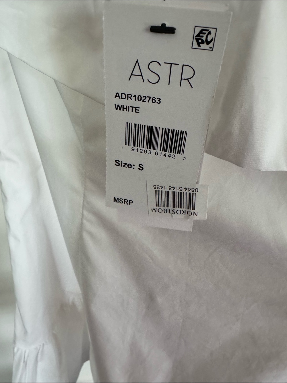 Astr White One-Shoulder Ruffle Mini Dress - Picture 7 of 8